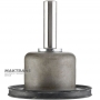 Rubberized piston Low / Reverse 5R55E, 5R55N, 5R55W, 5R55S 4L2Z-7D189-AA, 1L2Z-7D189-AA — outer Ø 76.60 mm, height 86.40 mm, outer Ø 12 mm