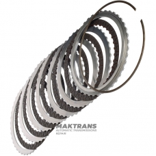 Set of steel and friction discs C Clutch FORD 10R140 LC3Z-7H095-A, LC3Z-7B442-C - 6 friction discs (total thickness of the set 32 mm)