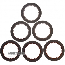D Clutch Friction Disc Set FORD 10R140 – LC3Z-7B164-B (6 friction discs included)