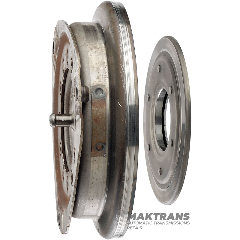 Front cover of torque converter ZF 6HP26A (09E) — 000243, (pilot diameter 16 mm, 3 mounting holes)