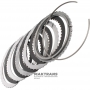 Steel and friction disc set C3 (1-3-5-6-7) Clutch GM 8L90 24259243, 24271904 - 4 friction discs (total thickness of the set 25.50 mm)