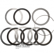 Steel and friction disc set C3 (1-3-5-6-7) Clutch GM 8L90 24259243, 24271904 - 4 friction discs (total thickness of the set 25.50 mm)