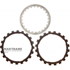 Set of steel and friction discs for torque converter ZF 6HP26 - 000 193