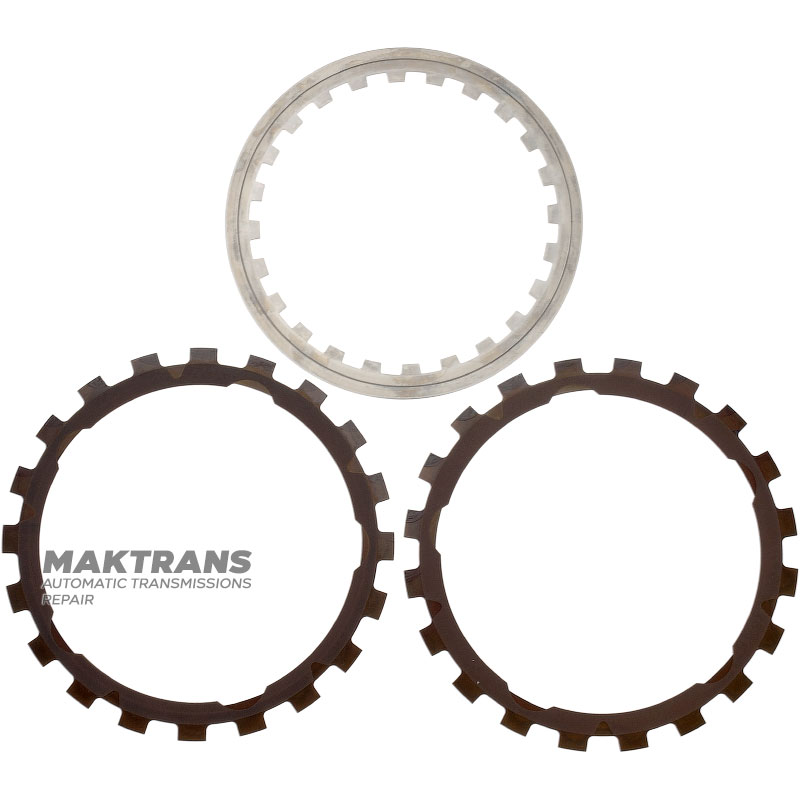 Set of steel and friction discs for torque converter ZF 6HP26 - 000 193