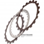 Set of steel and friction discs for torque converter ZF 6HP26 - 000 193
