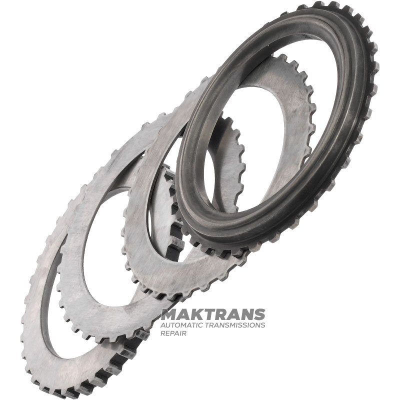 Reverse Clutch Steel Wheel Set FORD 4R70, 4R75, 4R75W - 2 Steel Wheels (32 Teeth, Int.Ø 99.40 mm, Thickness 1.75 mm)