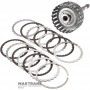 Input shaft, drum C1 / Forward Clutch (6 friction discs) TOYOTA A750 E/F — 357010C010 356340C010 356330C010