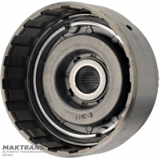 Drum FORWARD Clutch FORD A4LD, 4R44E, 4R55E, 5R55E, 5R55N, 5R55S, 5R55W 91DT-7A511-EB — hub with Teflon rings, for 6 friction discs (empty, without discs)