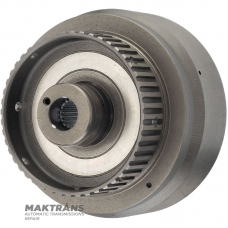 Drum FORWARD Clutch FORD A4LD, 4R44E, 4R55E, 5R55E, 5R55N, 5R55S, 5R55W 91DT-7A511-EB — hub with Teflon rings, for 6 friction discs (empty, without discs)