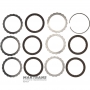 FORWARD Clutch Drum FORD A4LD, 4R44E, 4R55E, 5R55E, 5R55N, 5R55S, 5R55W 83DT 7A511-DB — hub with Teflon rings, 5 friction discs (total thickness of disc set 24 mm)