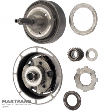 Planetary gear (with ring for sensor, 8 blades) OVERDRIVE FORD A4LD, 4R44E, 4R55E, 5R55E (since 1997-up) — 3 satellites (25 teeth), sun gear 24 teeth (outer Ø 37.10 mm), ring gear 70 teeth (outer Ø 115.50 mm)