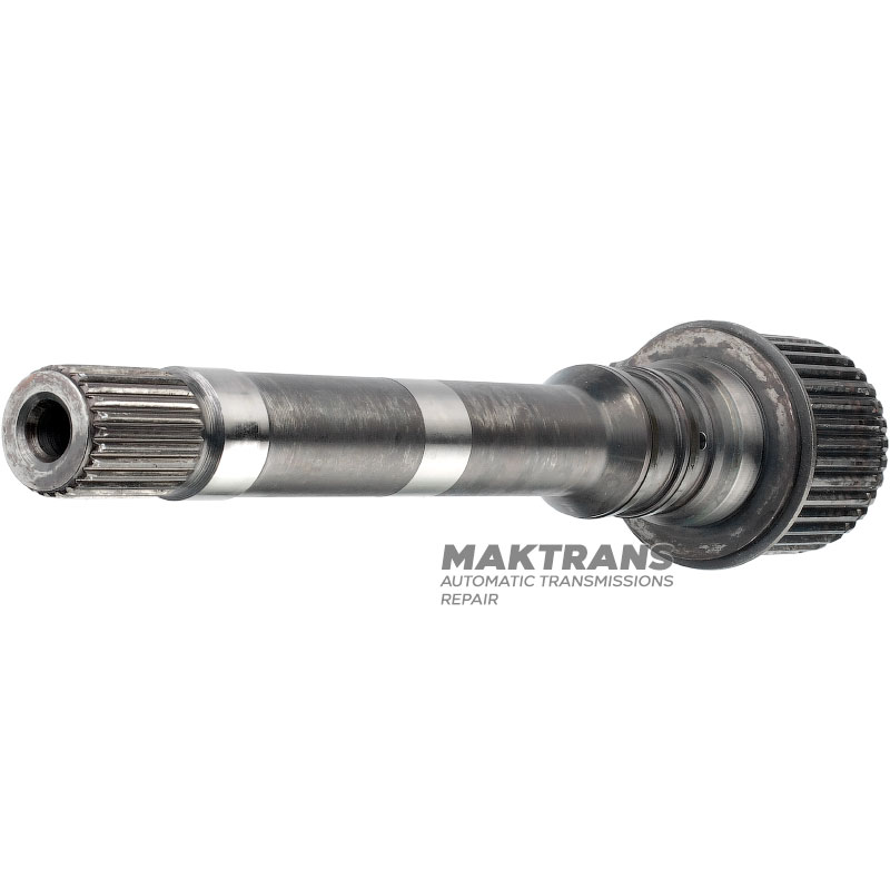 Input shaft ALLISON 1000 29539506 - shaft length 346 mm, 25 splines (ext.Ø 32.25 mm) / 34 splines (ext.Ø 69.85 mm), for needle bearing 43.80 mm