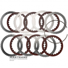 C2 Clutch ALLISON 1000 Steel and Friction Disc Set, 29538469, 29530315 - 6 friction discs (total set thickness 30.90 mm)