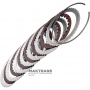 C2 Clutch ALLISON 1000 Steel and Friction Disc Set, 29538469, 29530315 - 6 friction discs (total set thickness 30.90 mm)