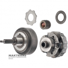 Planetary gear OVERDRIVE FORD A4LD, 4R44E, 4R55E, 5R55E — 3 satellites (25 teeth), sun gear 24 teeth (outer Ø 36.85 mm), ring gear 72 teeth (outer Ø 115.50 mm), 23 splines (length of spline part 39 mm)