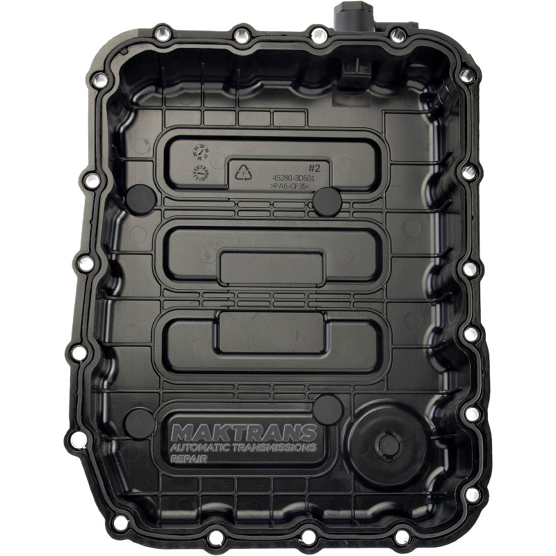 Oil pan / hydraulic unit cover (with gasket) Hyundai/KIA A6GF1, A6MF1 — 45280-3D500