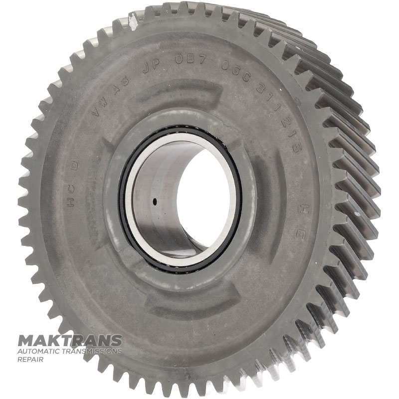 Gear Reverse VAG DSG 0GC DQ38, 0GC311215 — external Ø 135.75 mm, 58 teeth, without notches, (with bearing)