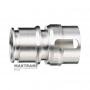 Oil feed pipe of the hydraulic unit AUDI ZF 8HP55A, 8HP65A — 55.25 x 29.40 (32.45 / 34.90) x 21.70 (26.85)