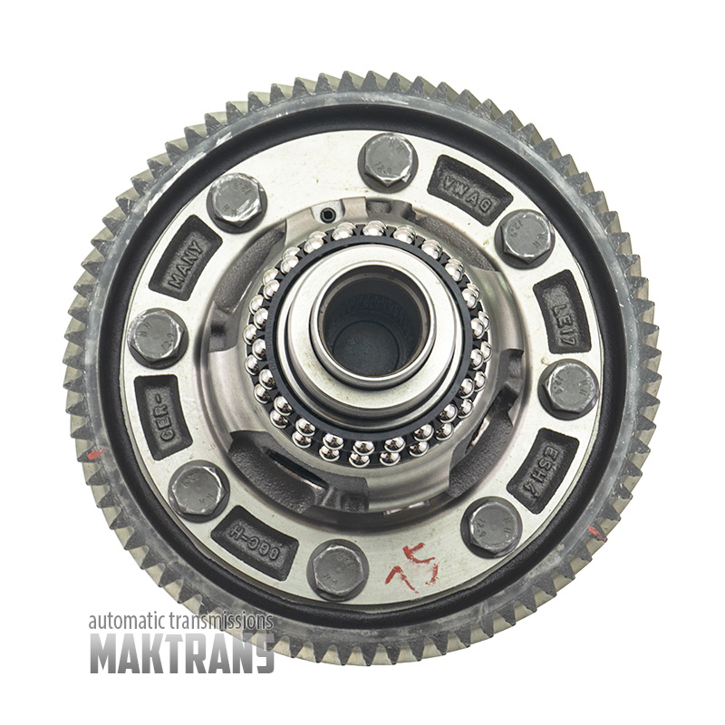 Differential 2WD (assembled) VAG DSG 0GC DQ381 0GC409155 — bearings with outer races, (ring gear 75 teeth, outer Ø 226.15 mm)
