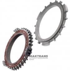 C4 Clutch ALLISON 1000 Steel and Friction Disc Set - 5 Friction Discs (Total Set Thickness 37.75mm), 29542192, 29542191, 29531049, 29546701, 29535640