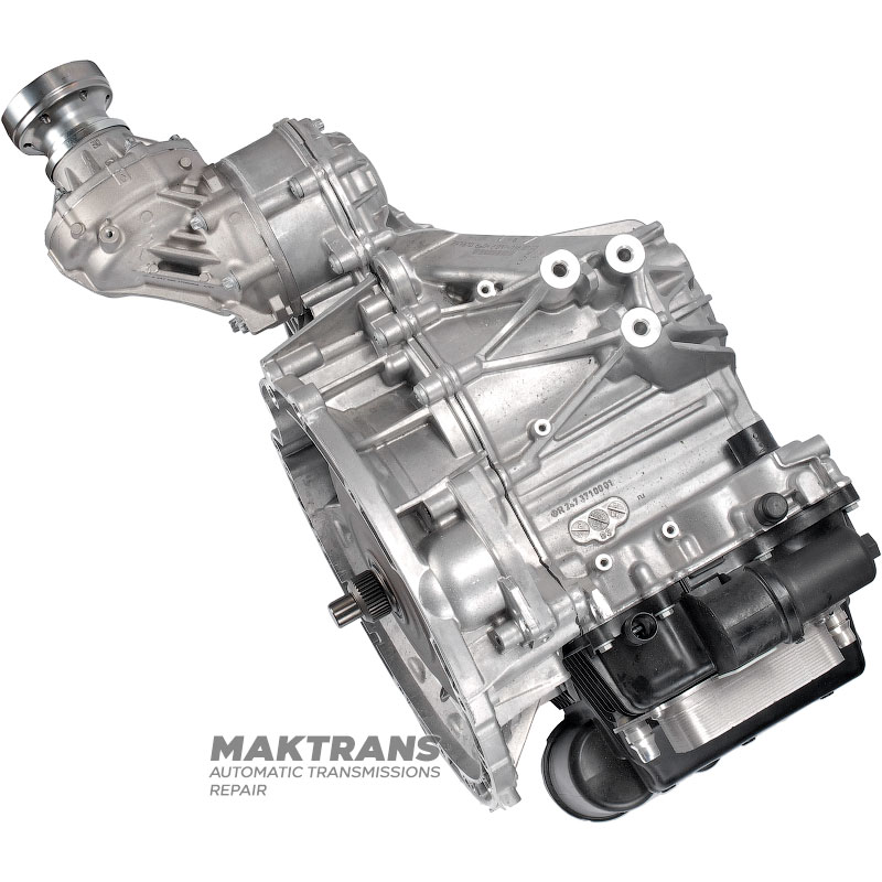 Transmission assembly with angular gear Mercedes-Benz 724.1 8G-DCT — A2473708604 (Mercedes-Benz GLB-Class 2023 X247 OM654920)