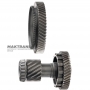 Set of helical gears for differential drive TOYOTA UA80E, UA80F — drive gear 56 teeth (outer Ø 153.80 mm), intermediate shaft 16 teeth (outer Ø 64.60 mm) / 44 teeth (outer Ø 123.90 mm)