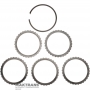 Set of steel wheels C4 Clutch TOYOTA / LEXUS UA80E, UA80F - 3461048030