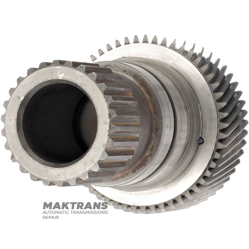 Output shaft / sun gear DODGE / CHRYSLER / JEEP MP3023 - 68071199AA (total shaft length 137 mm, 26 splines (ext.Ø 54.50 mm), sun gear 53 teeth (ext.Ø 87.45 mm)