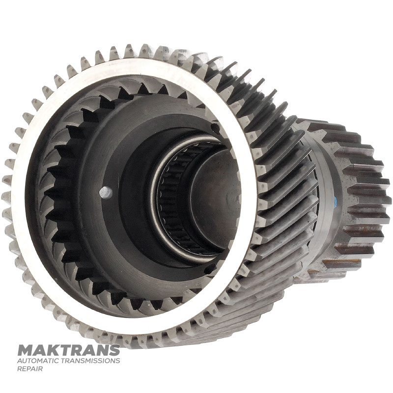 Output shaft / sun gear DODGE / CHRYSLER / JEEP MP3023 - 68071199AA (total shaft length 137 mm, 26 splines (ext.Ø 54.50 mm), sun gear 53 teeth (ext.Ø 87.45 mm)