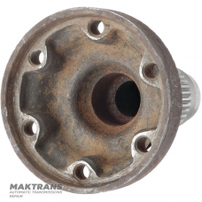 Front flange of transfer case DODGE / CHRYSLER / JEEP MP3023 — 68071197AA (total length 146 mm, 34 splines, outer Ø of splined part 44.30 mm)