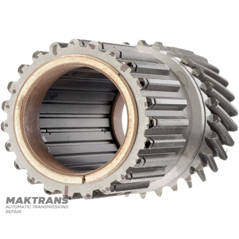 Sun gear OVERDRIVE DODGE / CHRYSLER 46RE, 46RH, 47RE, 47RH, A518, A618 — 5015107AA, A12610AB, 28 teeth (teeth pitch 15 degrees, outer Ø 52.70 mm), 23 splines