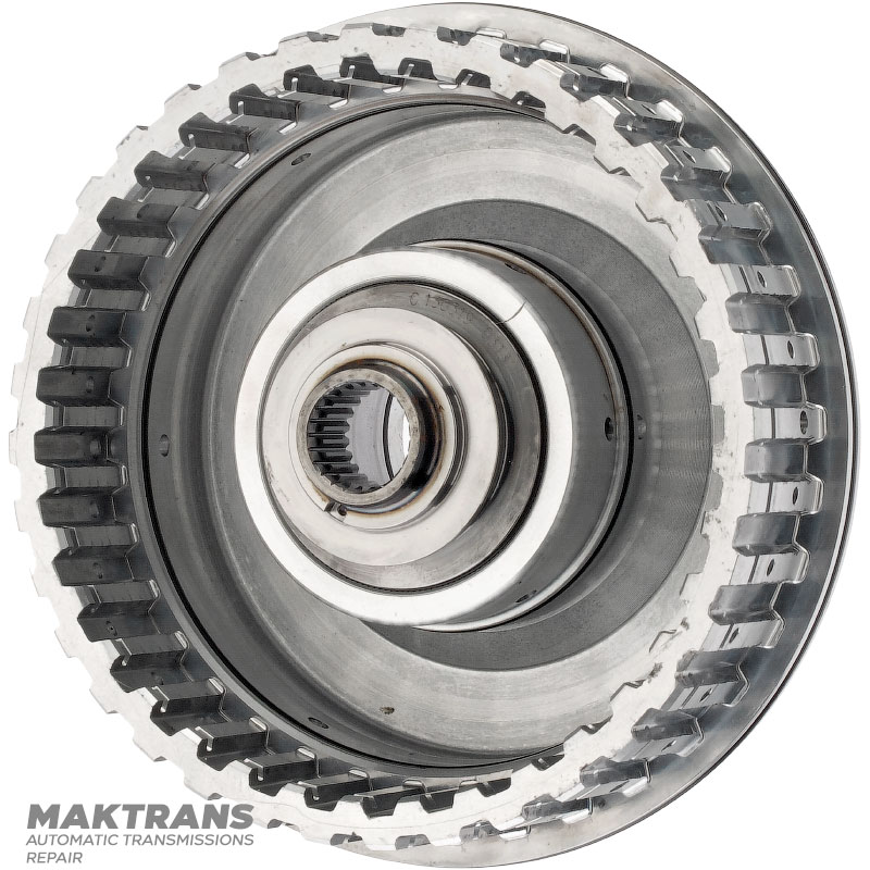 Drum 4-5-6 / 3-5-R Clutch GM 6T41, 6T46 (Gen2 / Gen3) 2012-up - under the hub on 3 teflon rings, 24262833, 24263999, 24263527