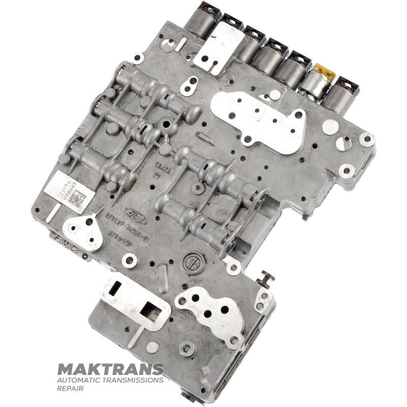 Valve body complete with solenoids (used, untested) FORD 6R60, 6R80 — separator plate 6L2P-7Z490-FD, repair this valve body +$150 to the price