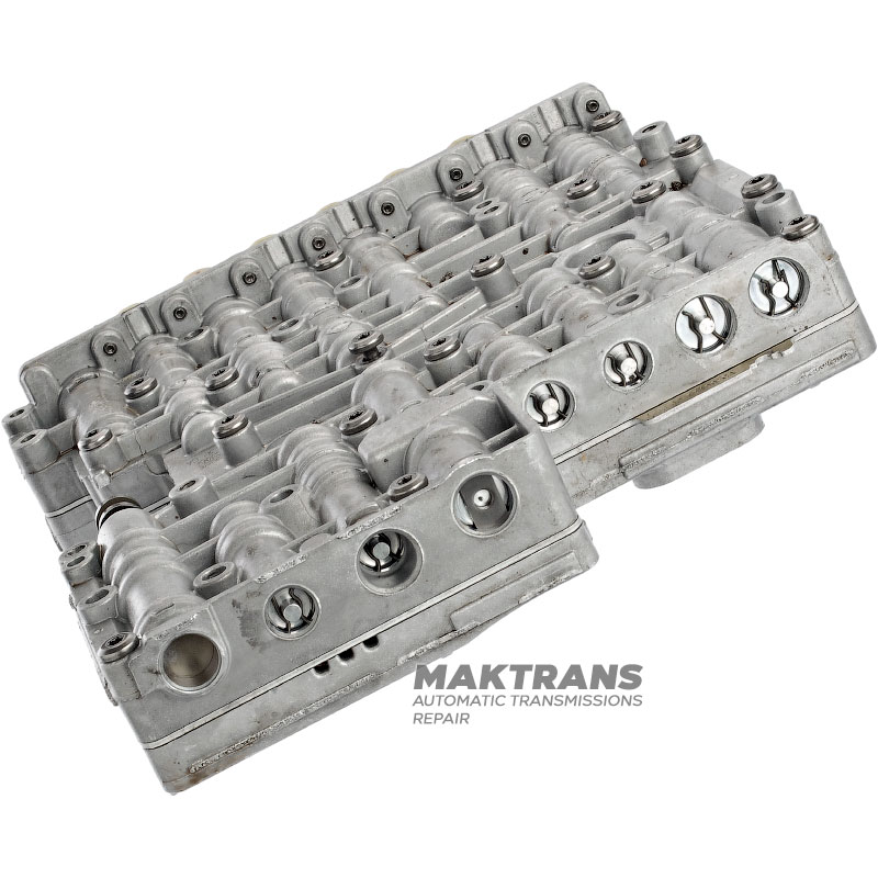 Valve body complete with solenoids (used, untested) FORD 6R60, 6R80 — separator plate FL3P-7Z490-CA, repair this valve body +$150 to the price
