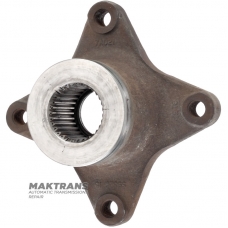 Output shaft flange FORD 6R60, 6R80 — 9L3P-7A021, 4 mounting holes (center↔center 85 mm), 31 splines