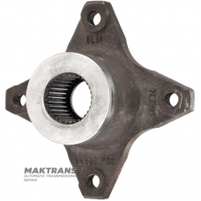 Output shaft flange FORD 6R60, 6R80 — BL3P-7K359, 4 mounting holes (center↔center 85 mm), 31 splines