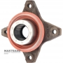 Output shaft flange FORD 6R60, 6R80 — FL3P-7A021-AC, overall height 65 mm, 4 mounting holes (center↔center 85 mm), 31 splines