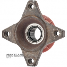 Output shaft flange FORD 6R60, 6R80 — FL3P-7A021-AC, overall height 65 mm, 4 mounting holes (center↔center 85 mm), 31 splines