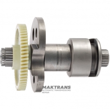 Actuator shaft complete with eccentrics and transfer case gear DODGE / CHRYSLER / JEEP MP3023 — 61 teeth on gear (outer Ø 90.50 mm), 68026906AB, 68026940AA