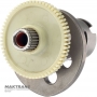 Actuator shaft complete with eccentrics and transfer case gear DODGE / CHRYSLER / JEEP MP3023 — 61 teeth on gear (outer Ø 90.50 mm), 68026906AB, 68026940AA