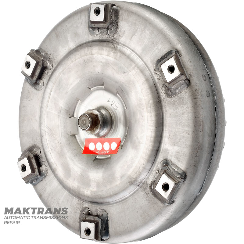 Torque converter (repaired) TOYOTA/LEXUS A750E, A750F, 32000-71020, 53A040 — 6 mounting holes, cross bracket height 12 mm, pilot height (outer Ø 20.95 mm / 32 mm)