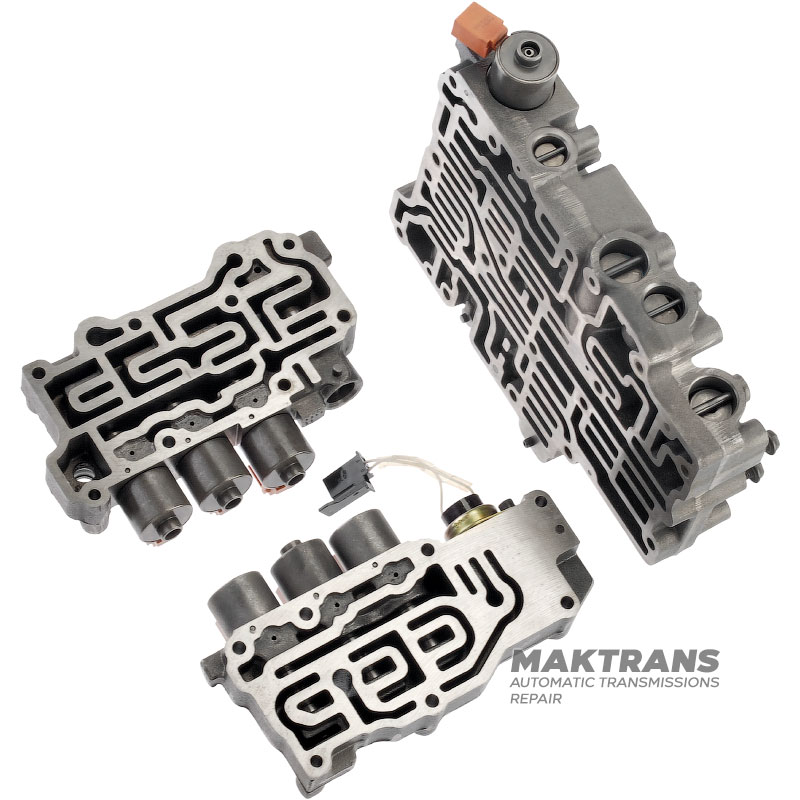 Valve body complete with solenoids ALLISON 3000 Series MD3070 — WTEC designe, separator plate MD7448, 29506434