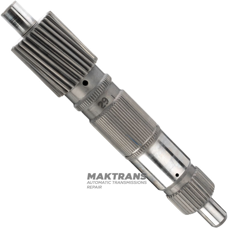 ALLISON 3000 Series Rear Planetary Intermediate Shaft/Sun Gear, MD3560 - 29501543, Shaft Length 289mm, Sun Gear 27 Teeth (OD 51.50mm)