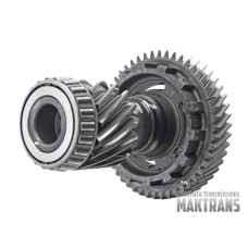 Intermediate shaft of differential TOYOTA UA80E, UA80F — 3508048030, 350800E010, 16 teeth (outer Ø 71 mm) / 49 teeth (outer Ø 136.70 mm)