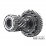 Intermediate shaft of differential TOYOTA UA80E, UA80F — 3508048030, 350800E010, 16 teeth (outer Ø 71 mm) / 49 teeth (outer Ø 136.70 mm)