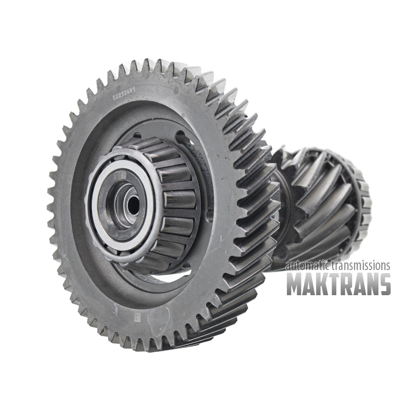 Intermediate shaft of differential TOYOTA UA80E, UA80F — 3508048030, 350800E010, 16 teeth (outer Ø 71 mm) / 49 teeth (outer Ø 136.70 mm)
