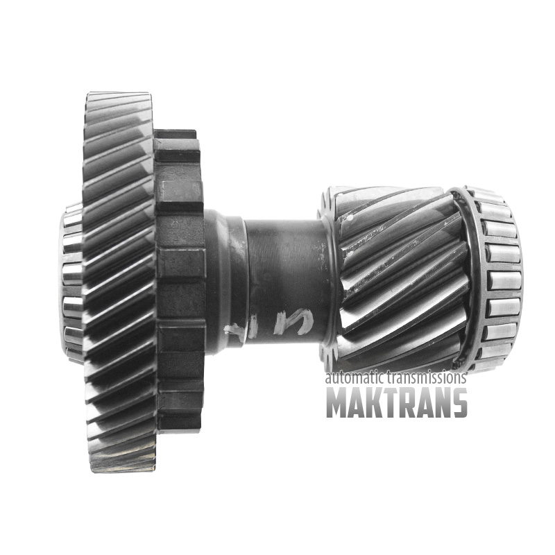 Intermediate shaft of differential TOYOTA UA80E, UA80F — 3508048030, 350800E010, 16 teeth (outer Ø 71 mm) / 49 teeth (outer Ø 136.70 mm)