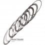 Steel and friction disc set 3-5-R Clutch GM 6T30, 6T31 - 24231692, 24261225, 3 friction discs (total thickness 19.50 mm)