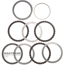 Steel and friction disc set 3-5-R Clutch GM 6T30, 6T31 - 24231692, 24261225, 3 friction discs (total thickness 19.50 mm)