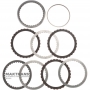 Steel and friction disc set 3-5-R Clutch GM 6T30, 6T31 - 24231692, 24261225, 3 friction discs (total thickness 19.50 mm)